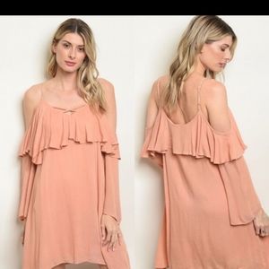 💖 Entro Cold Shoulder Dress